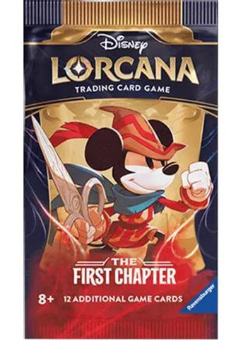 Disney Lorcana: The First Chapter Booster Pack (Limit 10 Per Customer)