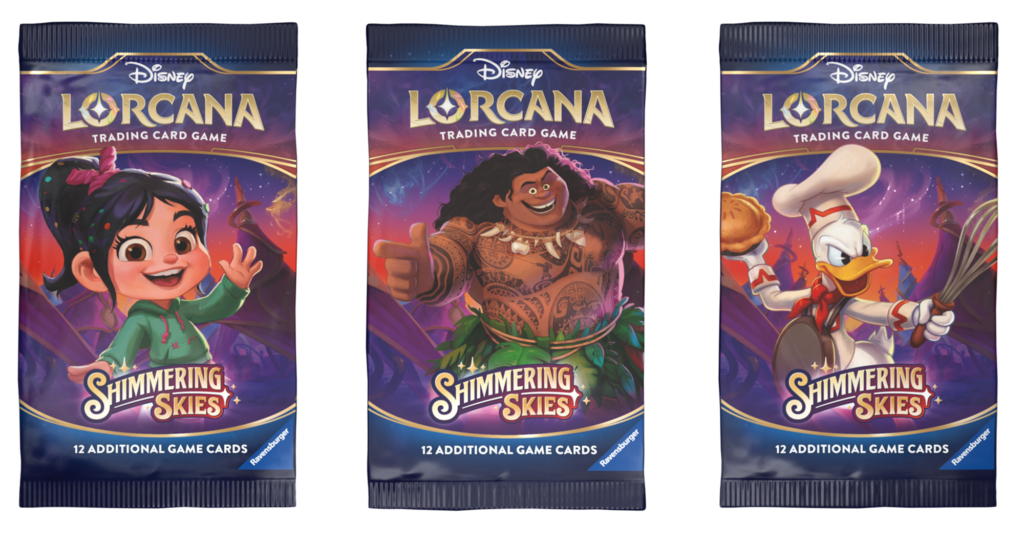 Disney Lorcana: Shimmering Skies Booster Pack (1 Random Pack) – A & C Games
