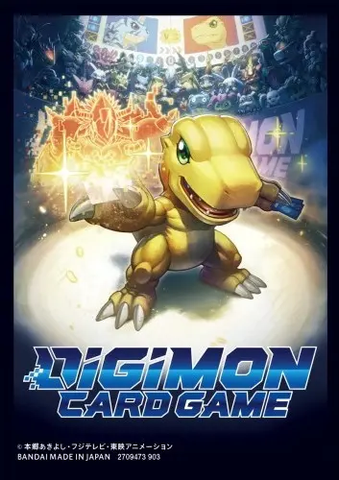 Digimon Card Game Sleeves - 3rd Anniversary Art Agumon 60ct