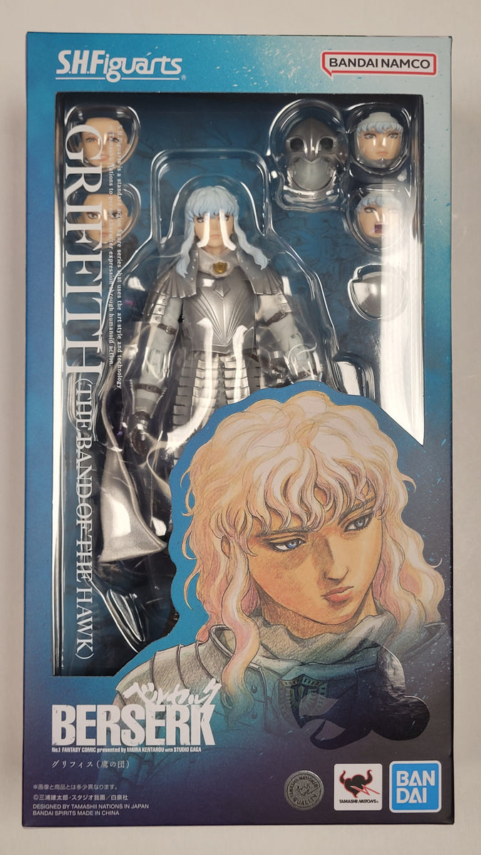 BERSERK Griffith HAWK SOLDIERS 特別版I Berserker - Griffith Hawk - S.H. Figuarts Action Figure – A & C Games