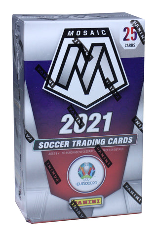 2020-21 Panini Mosaic EUFA Euro Cup Soccer 2020 Cereal Box