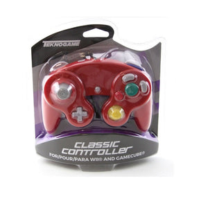 RED  WIRED Gamecube CONTROLLER [TEKNOGAME]