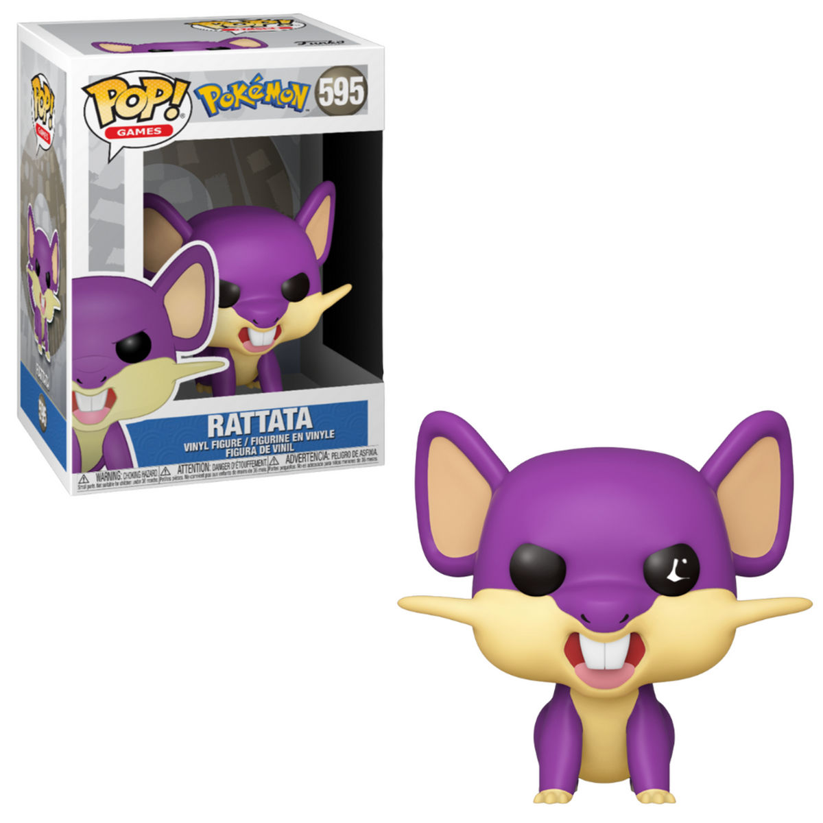 Funko Pop! Pokémon Rattata – Figura De Vinilo Coleccionable De 9,5 Cm, Regalo Perfecto Para Fans De Pokémon Y Coleccionistas Funko Pop! Pokémon Rattata – Figura De Vinilo Coleccionable De 9,5 Cm, Regalo Perfecto Para Fans De Pokémon Y Coleccionistas