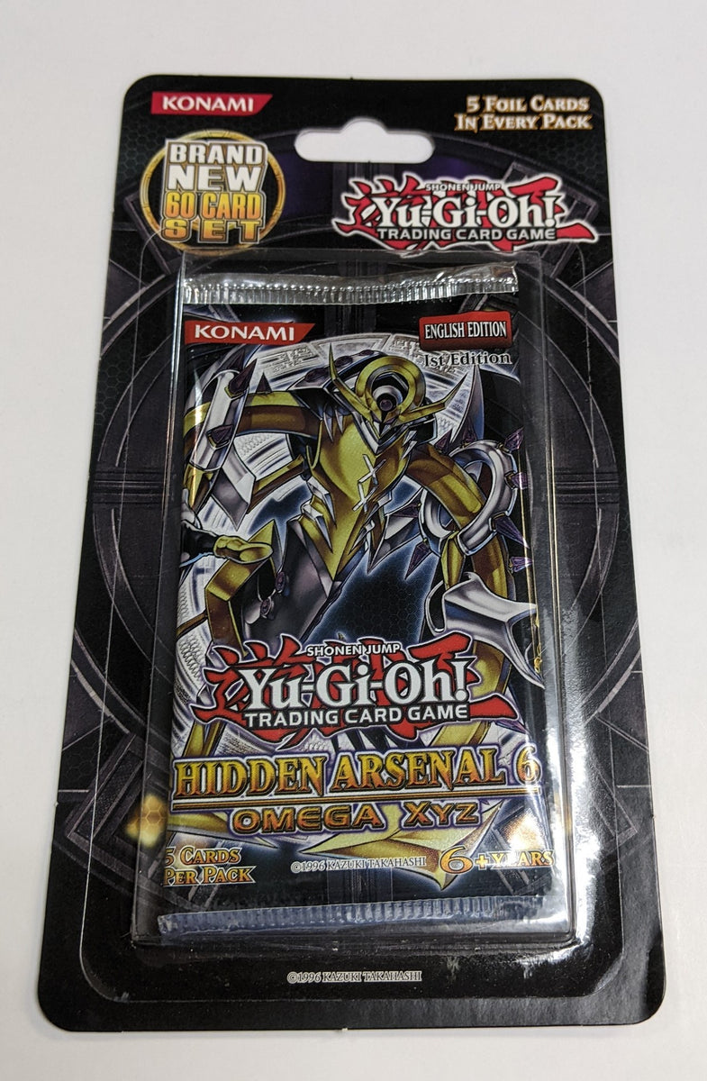 hidden arsenal 6 omega xyz booster box Yu-Gi-Oh! 1st Edition Blister Pack – A & C Games Pack:Pack 7 Toys and games including Fusion Is The One Ring