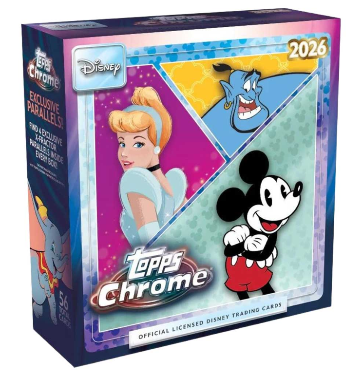 2026 Topps Chrome Disney Mega Box – A & C Games