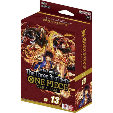 One Piece Card Game: Ultra Deck 13 - The Three Brothers