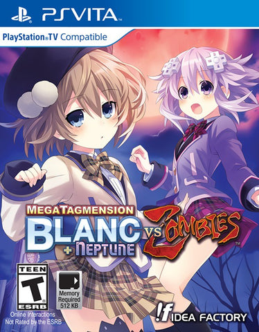 MegaTagmension Blanc + Neptune VS Zombies - PS Vita (Pre-owned)