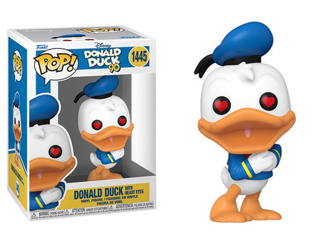 Funko POP! Disney Donald Duck 90th Anniversary - Donald Duck with Heart Eyes #1445 Vinyl Figure