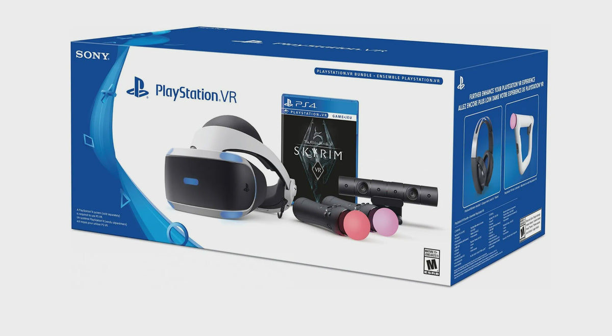 Vr Game Vr Pour Ps4 Playstation VR Bundle (Skyrim VR) PS4 – A C Games
