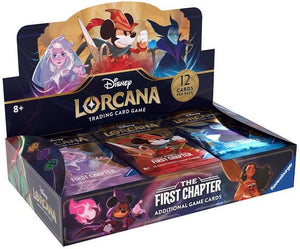 Disney Lorcana: The First Chapter Booster Box (Limt 1 Per Customer)