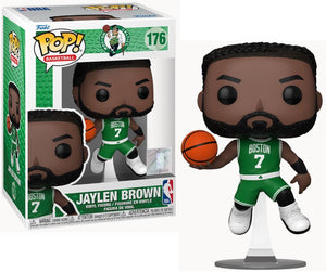 Funko POP! Basketball: Boston Celtics Green Jersey - Jaylen Brown #176 Vinyl Figure