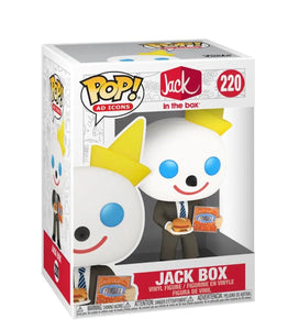 Funko POP! Ad Icons: Jack in the Box - Jack Box #220 Vinyl Figure