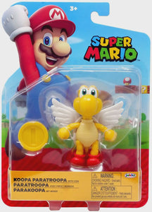 Super Mario - Koopa Paratroopa with Coin  4" Figure [Jakks Pacific]