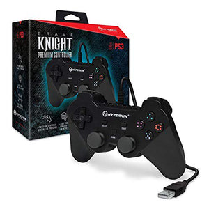 Hyperkin Brave Knight Premium Controller for PS3/ PC/ Mac (Black)