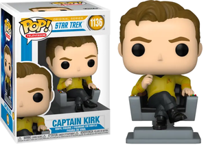 Funko POP!  Television: Original Series Star Trek - Captain Kirk #1136 Vinyl Figure