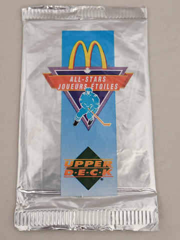 1991 Upper Deck McDonald's NHL All-Stars Hockey Pack