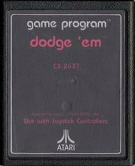 Dodge 'Em (Text Label) - Atari 2600 (Pre-owned)