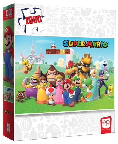 Super Mario Mushroom Kingdom Puzzle (1000 Pieces)