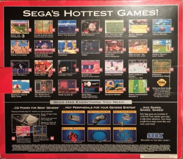 Sega Genesis Model 2 Slim Core System Console in Box