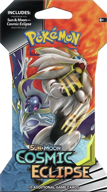 Pokemon Sun & Moon: Cosmic Eclipse Sleeved Booster Pack A & C Games Pokemon Sun & Moon: Cosmic Eclipse Sleeved Booster Pack A & C Games