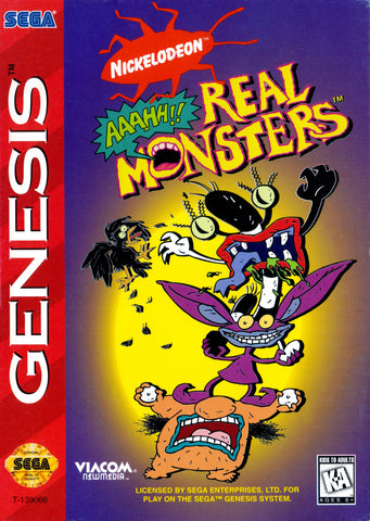 AAAHH!!! Real Monsters - Genesis (Pre-owned)