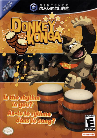 Donkey Konga (Game only) - Gamecube (Pre-owned)