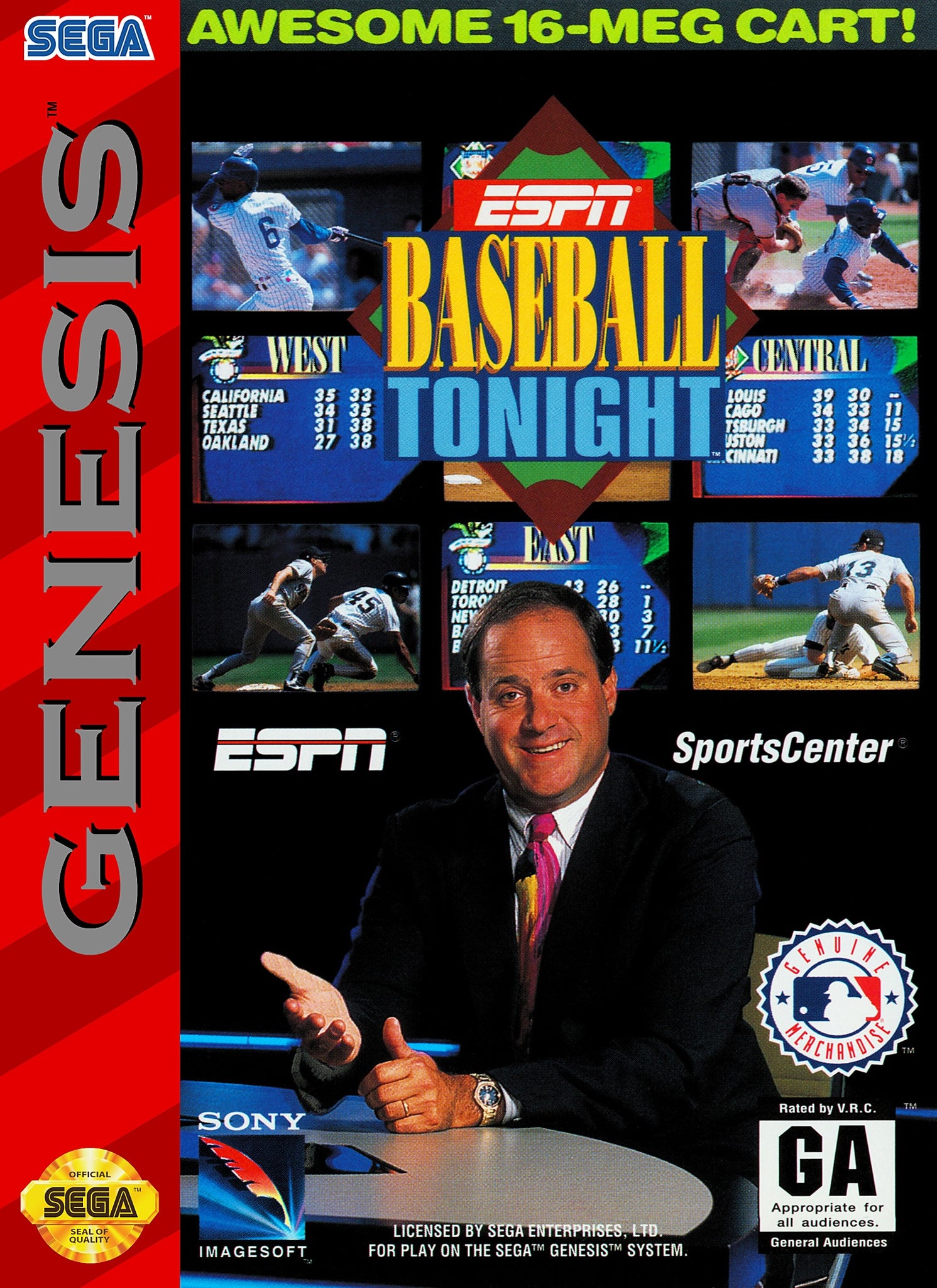 ESPN Baseball Tonight - Genesis (Pre-owned)