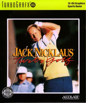 Jack Nicklaus Turbo Golf - TurboGrafx-16 (Pre-owned)