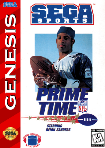 Prime Time NFL Football starring Deion Sanders - Genesis (Pre-owned)
