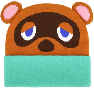 Nintendo Animal Crossing Tom Nook Big Face Knit Beanie