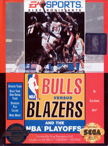 Bulls Vs Blazers and the NBA Playoffs - Genesis (Pre-owned)