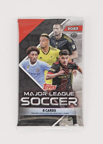 2023 Topps MLS Soccer Hobby Pack (8 Cards Per Pack)