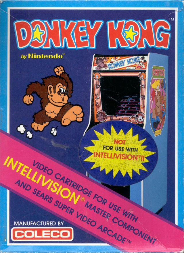 Donkey shop kong intellivision