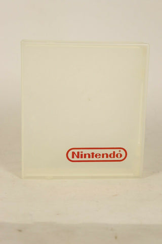 Official NES Nintendo Brand Plastic Hard Clamshell Cartridge Protector Case - Clear with Red Logo