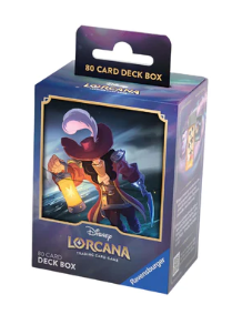 Disney Lorcana - Deck Box - Captain Hook