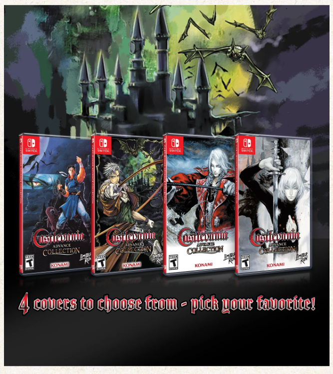  Castlevania Advance Collection: Standard - Nintendo Switch  [Digital Code] : Video Games