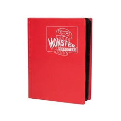 Monster Protectors: 4 Pocket Binder Portfolio - Matte Red – A & C Games