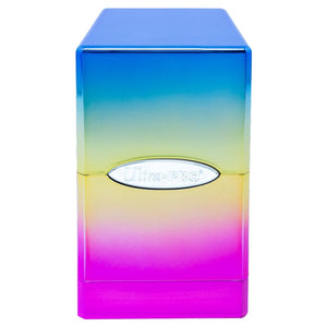 Ultra Pro Satin Tower Hi-Gloss Deck Box 100+ - Rainbow