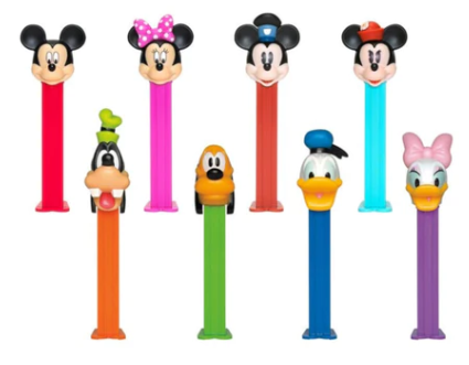 Mickey Mouse & Friends Pez Assorted Mickey Mouse & Friends Candy Dispenser (1 Random Mickey Mouse & Friends)
