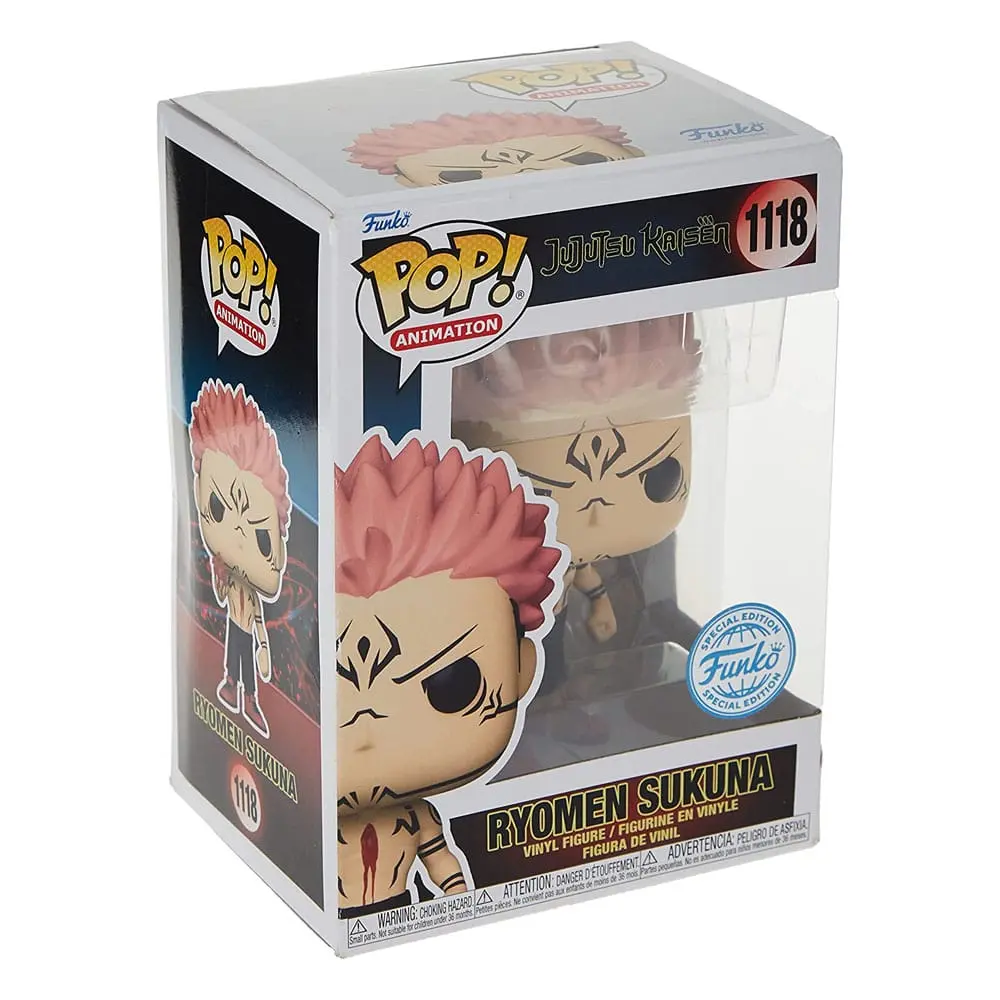 Funko Pop Animation: Jujutsu Kaisen - Ryomen Sukuna 1118 Special Edition