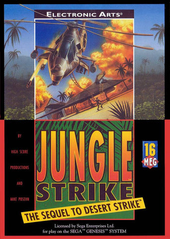 Jungle Strike - Genesis (Pre-owned)