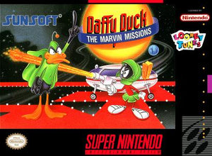 Daffy Duck Marvin Missions - SNES (Pre-owned)