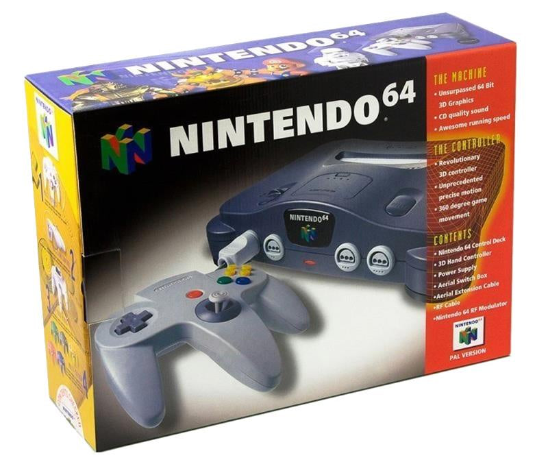 Nintendo 64 System Console Original N64 in Box – A & C Games