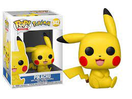 Funko POP! Games: Pokemon - Pikachu (Sitting) #842 Vinyl Figure