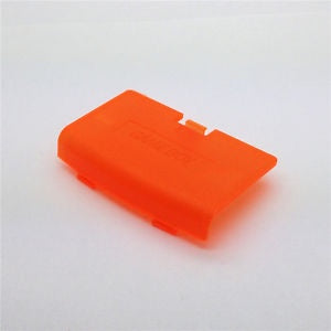 Repair Part Game Boy Advance Battery Cover (Transparent Orange with Game Boy Logo)