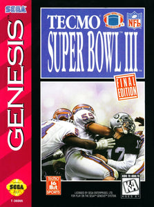Tecmo Super Bowl III: Final Edition  - Genesis (Pre-owned)