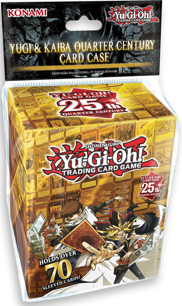 Yugioh! Card Case - Yugi & Kaiba Quarter Century  A & C Games