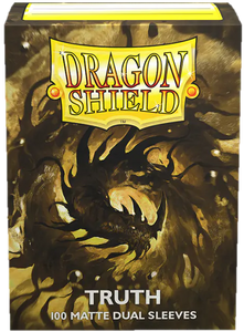 Dragon Shield - Standard Size Matte Dual Sleeves 100ct - Truth