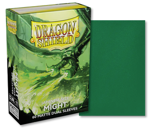 Dragon Shield - Japanese Small Size Matte Dual Sleeves 60ct - Might