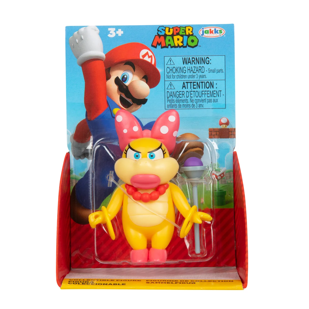FIGURINE JAKKS PACIFIC World of Nintendo Super Mario Luigi 2,5 pouces